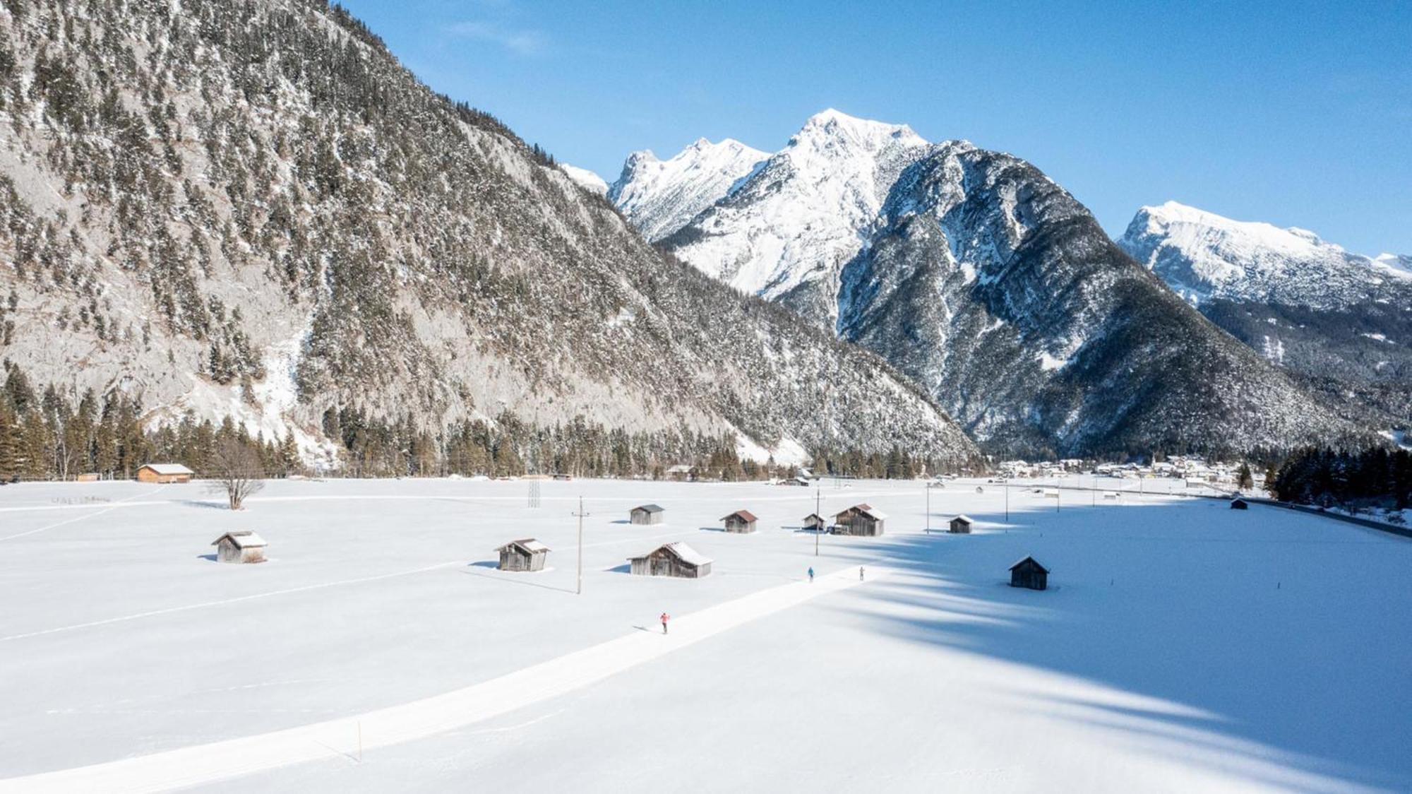 Apartmán Haus Zak Scharnitz Exteriér fotografie
